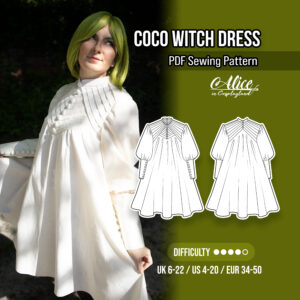 Coco Witch Dress Sewing Pattern