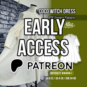Coco Witch Dress Sewing Pattern