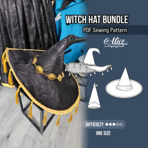 Witch Hat Bundle Sewing Pattern