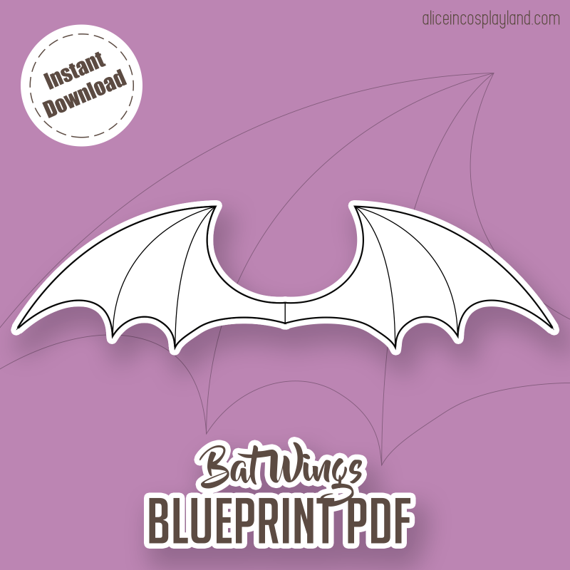 bat wings free pattern download