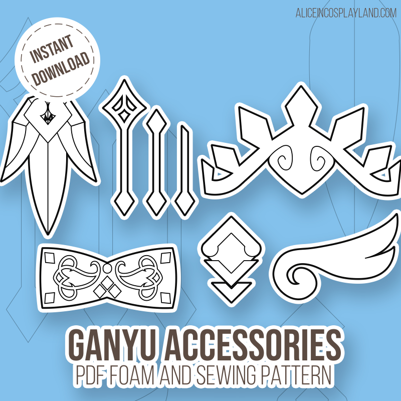 Ganyu-accessories