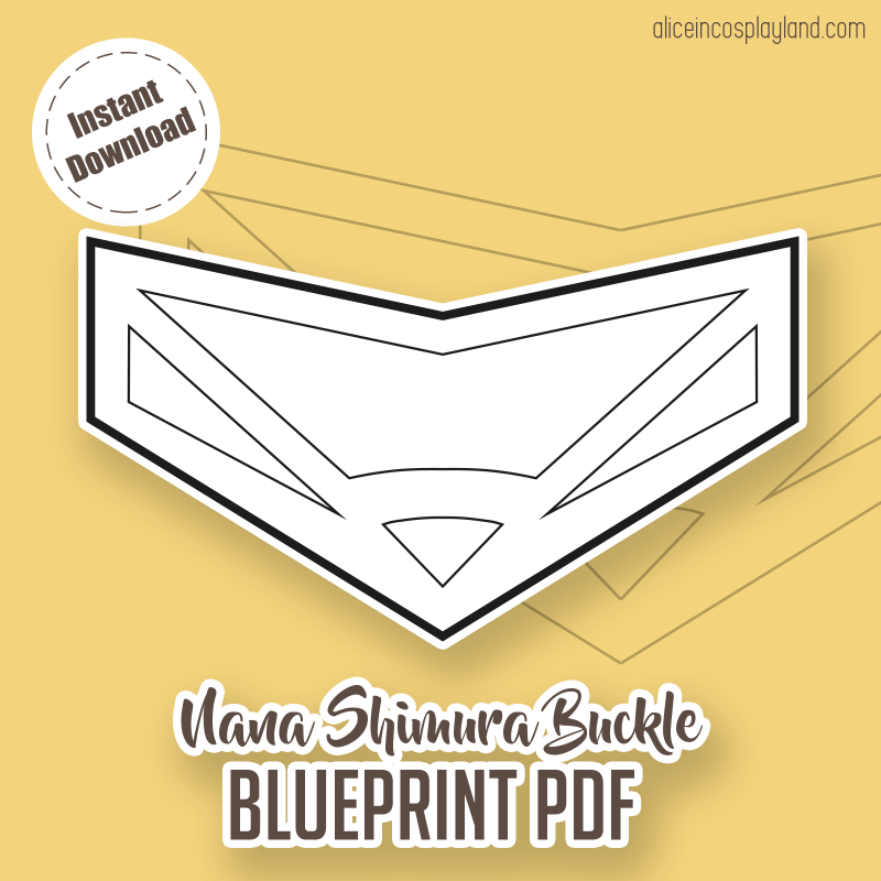 nana shimura buckle free pattern