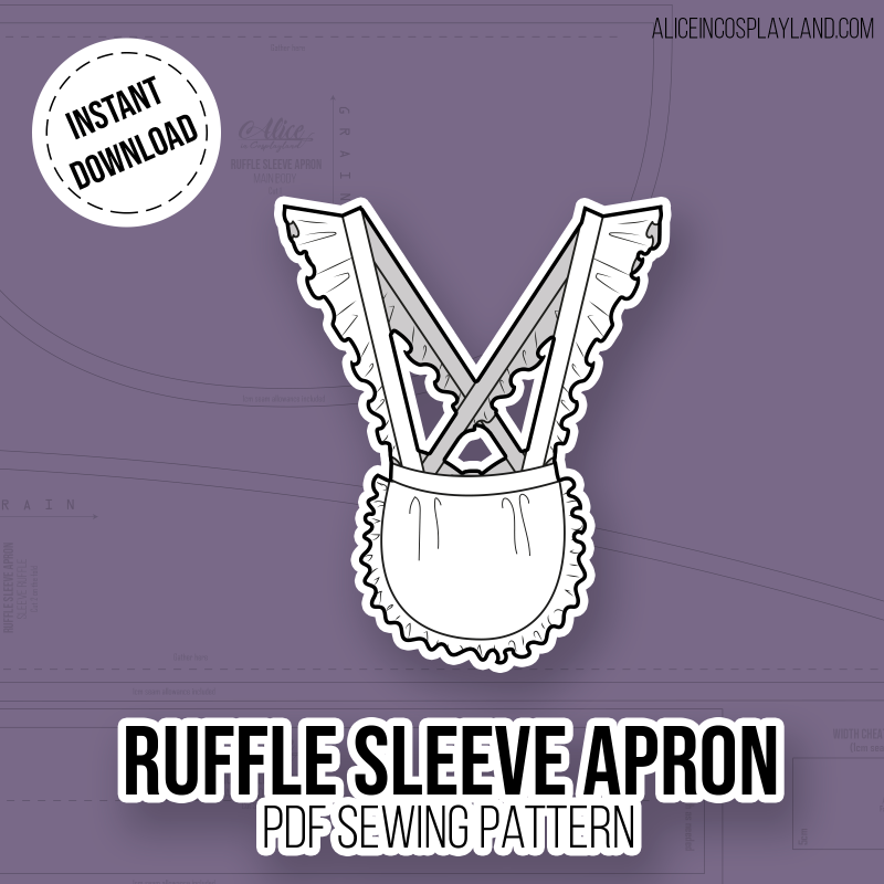 Ruffle-Sleeve-Apron