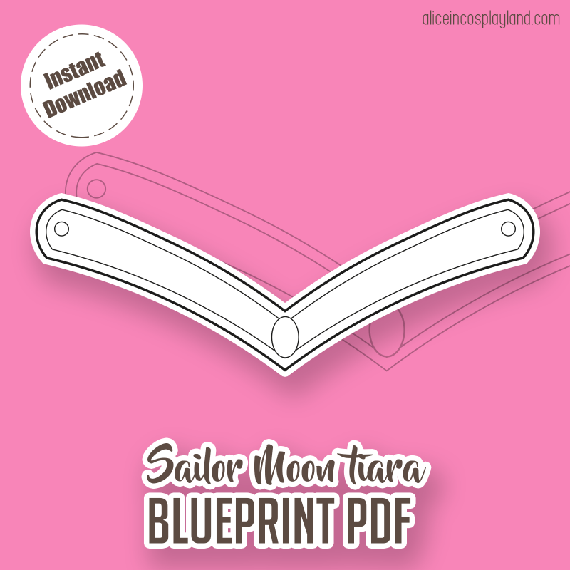 sailor moon tiara free pattern