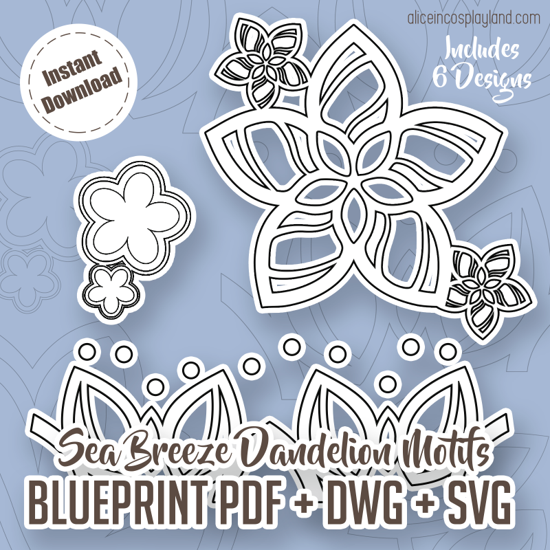 sea breeze dandelion vinyl blueprint download